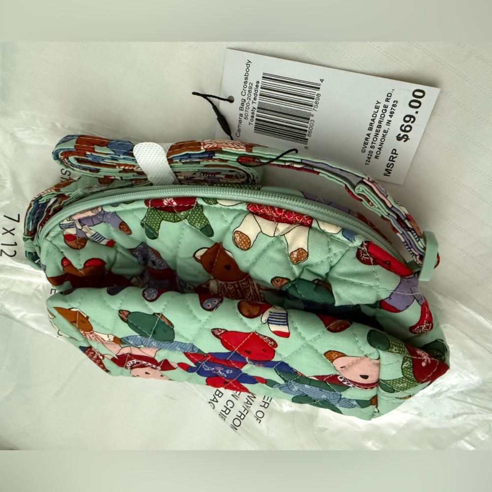 NWT Vera Bradley Cotton Camera bag - Picture 3 of 7